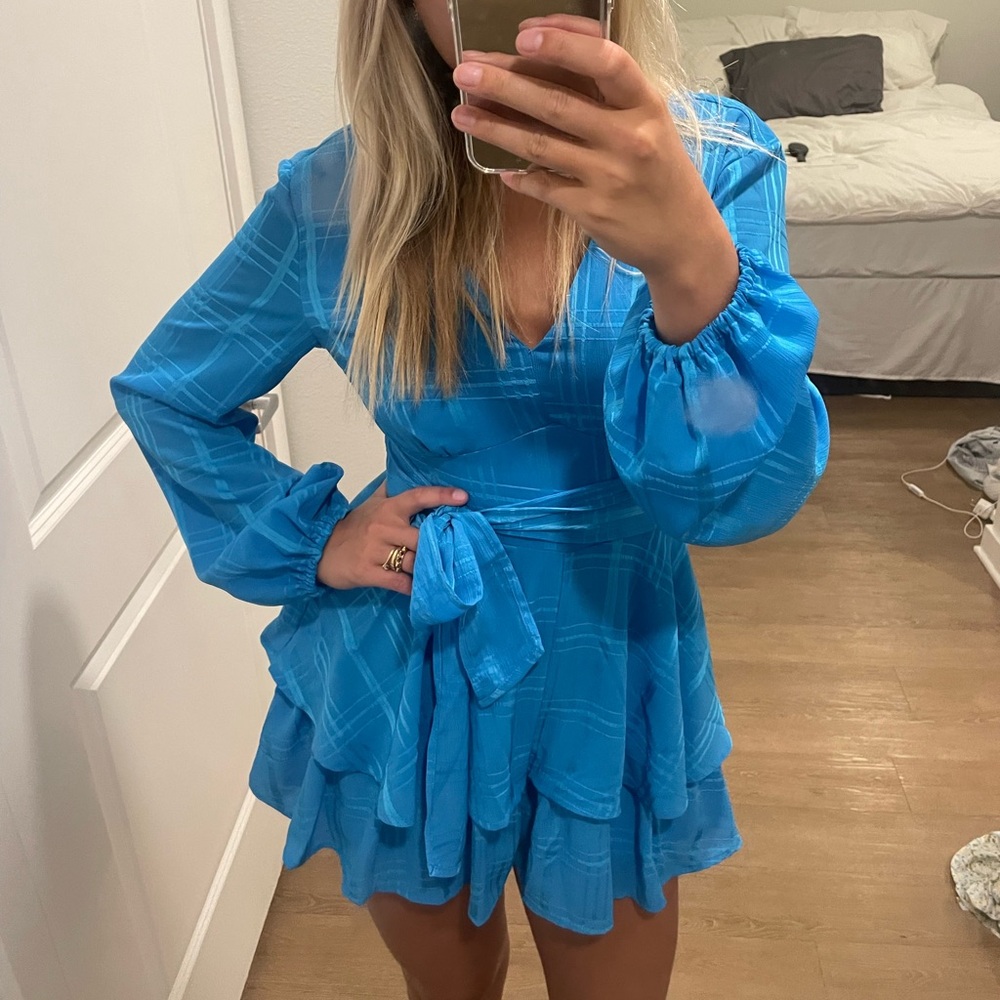 Blue romper from Amisu